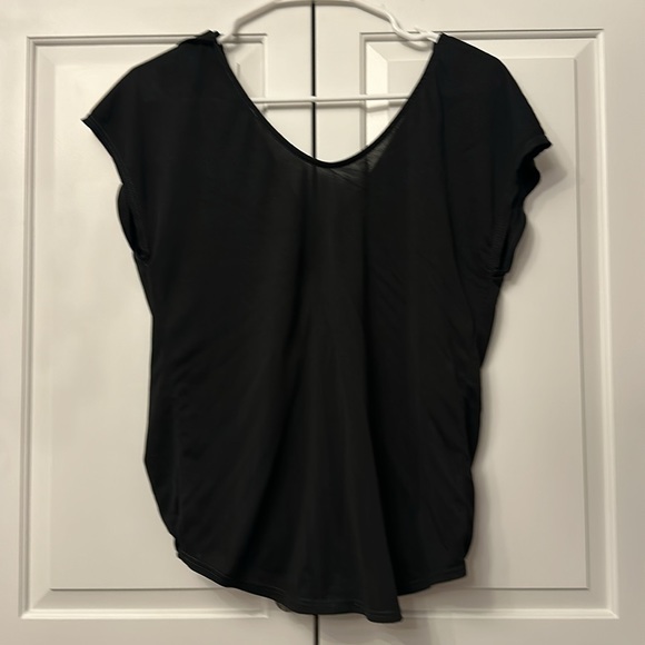 Green Envelope Black XS Shirt with tie in back - Picture 2 of 4